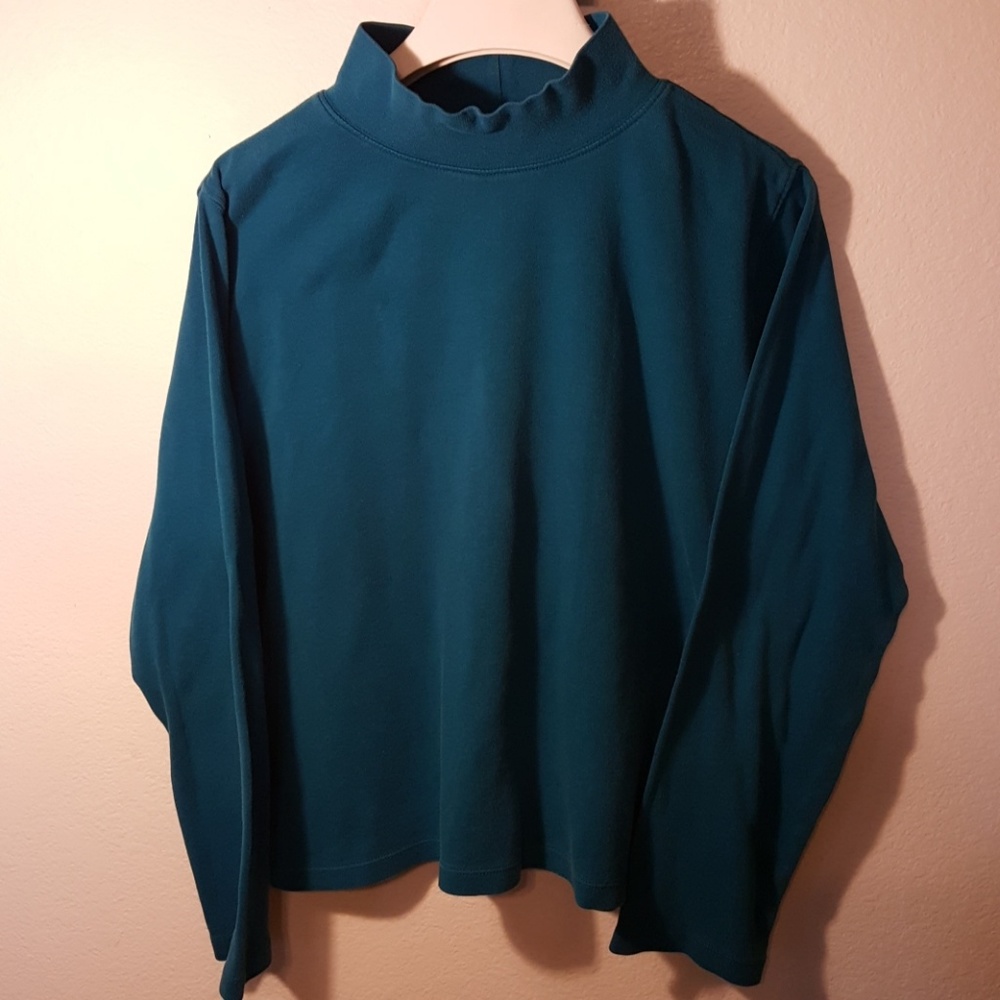 Comfy Long Sleeved Mock Turtleneck
